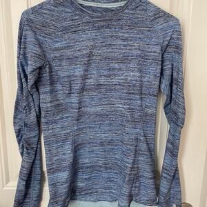 Lululemon Runderful Long Sleeve - Sapphire Blue - size 6
